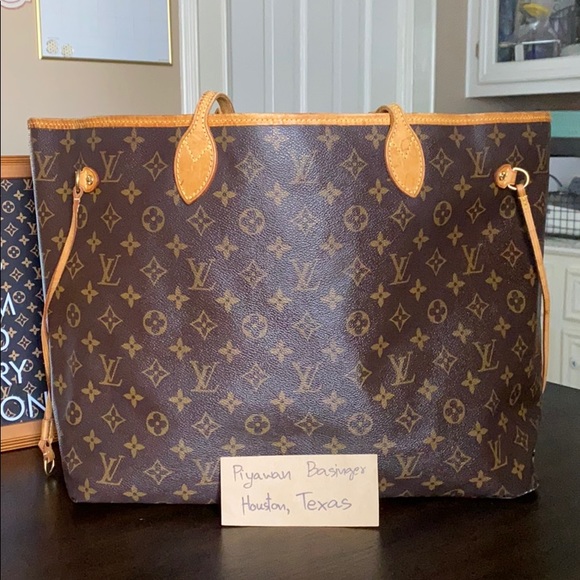 Authentic Louis Vuitton Neverfull GM